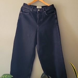 Free People Cropped Wide Leg Jeans size 29